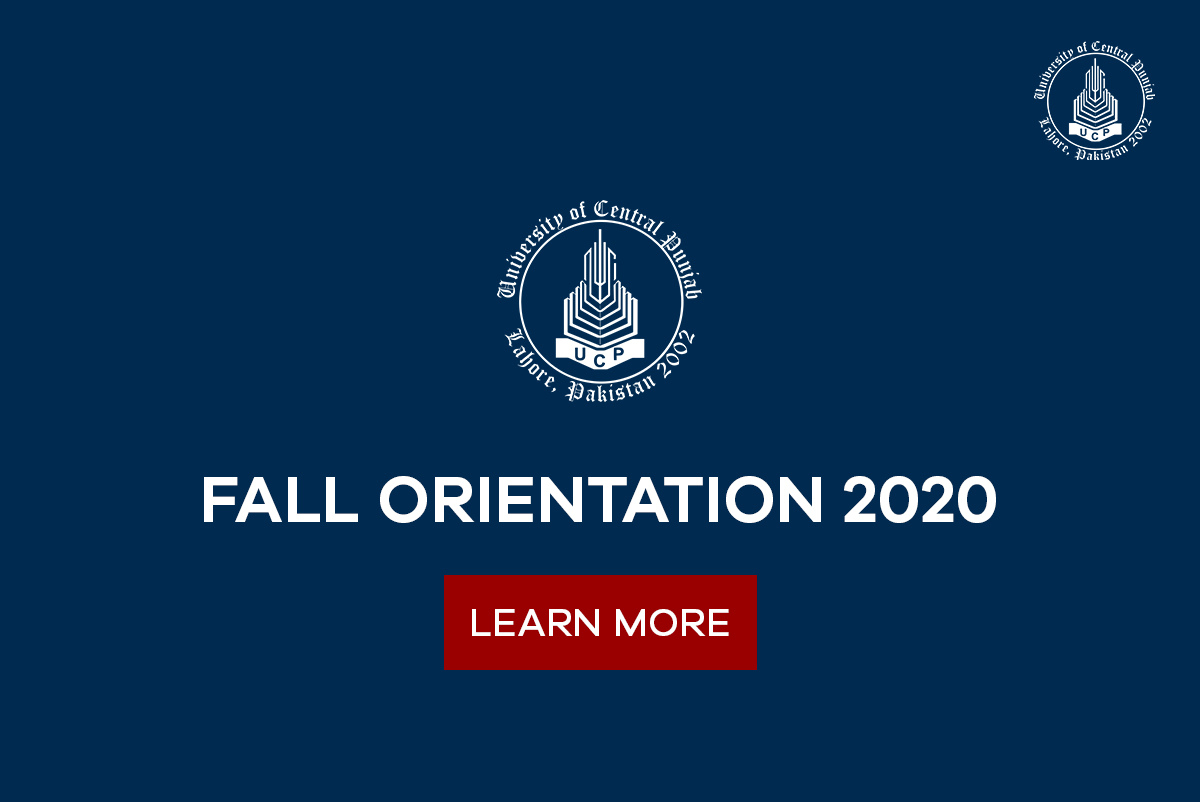 Orientation – Fall 2020